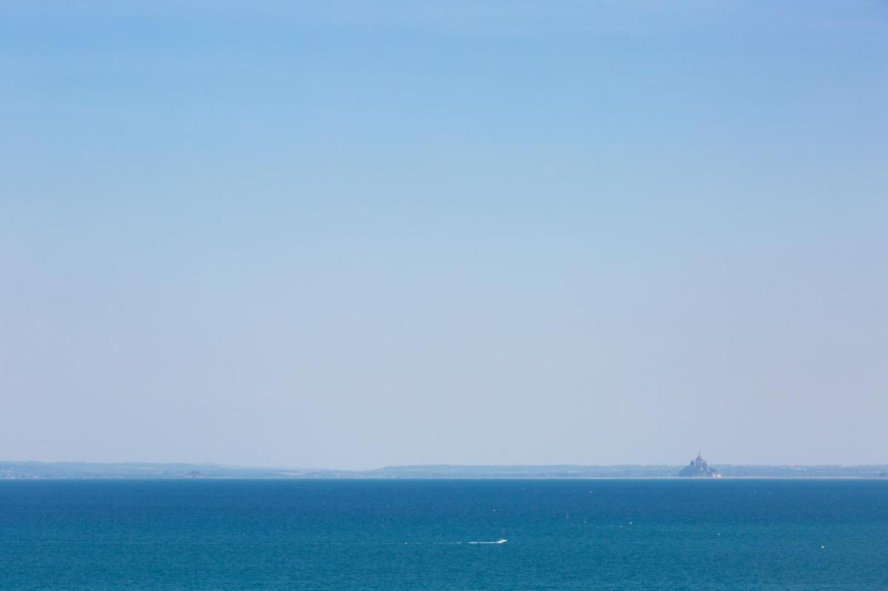 La Metairie-Du-Vauhariot - Vue Mer Et Mont Saint Michel - Piscine Chauffee - Acces Gr34 كُنْكال المظهر الخارجي الصورة