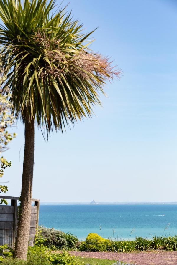 La Metairie-Du-Vauhariot - Vue Mer Et Mont Saint Michel - Piscine Chauffee - Acces Gr34 كُنْكال المظهر الخارجي الصورة